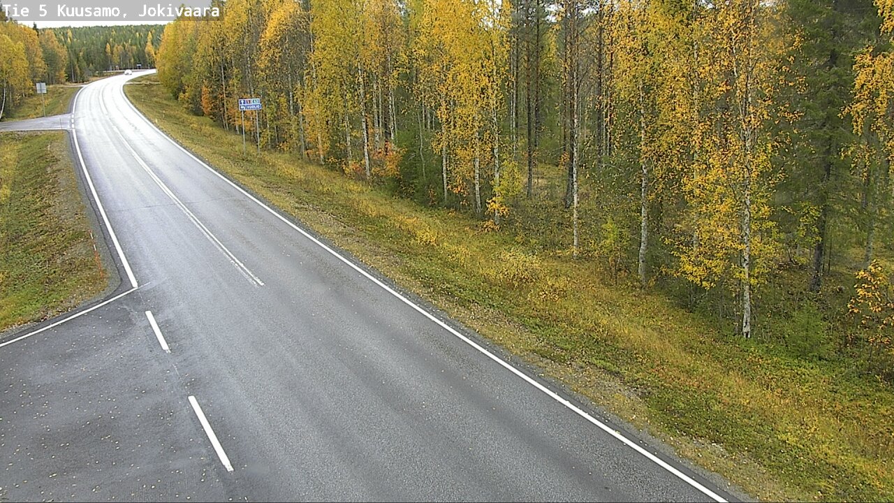 Kelikamerat Kuva Tie 5 Kuusamo, Jokivaara, Kuusamo, Pohjois-Pohjanmaa