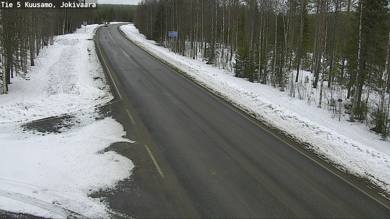 Kelikamerat Kuva Tie 5 Kuusamo, Jokivaara, Kuusamo, Pohjois-Pohjanmaa