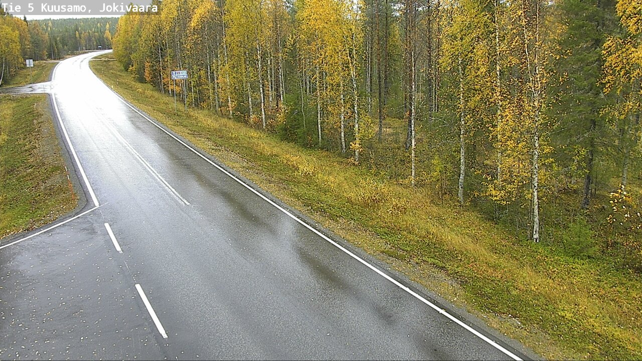 Kelikamerat Kuva Tie 5 Kuusamo, Jokivaara, Kuusamo, Pohjois-Pohjanmaa