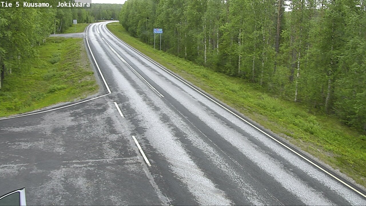 Kelikamerat Kuva Tie 5 Kuusamo, Jokivaara, Kuusamo, Pohjois-Pohjanmaa
