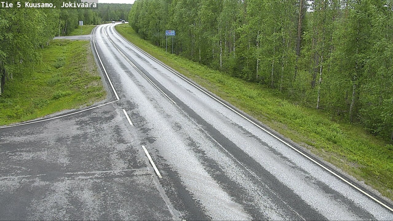 Kelikamerat Kuva Tie 5 Kuusamo, Jokivaara, Kuusamo, Pohjois-Pohjanmaa