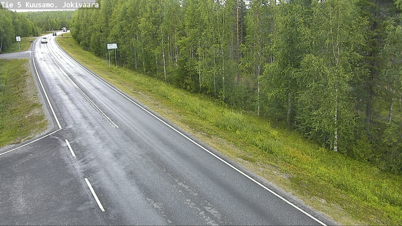 Kelikamerat Kuva Tie 5 Kuusamo, Jokivaara, Kuusamo, Pohjois-Pohjanmaa