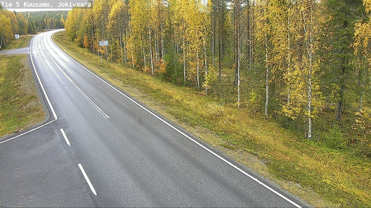Kelikamerat Kuva Tie 5 Kuusamo, Jokivaara, Kuusamo, Pohjois-Pohjanmaa