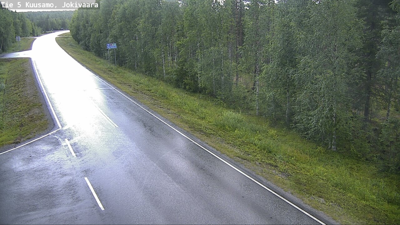 Kelikamerat Kuva Tie 5 Kuusamo, Jokivaara, Kuusamo, Pohjois-Pohjanmaa