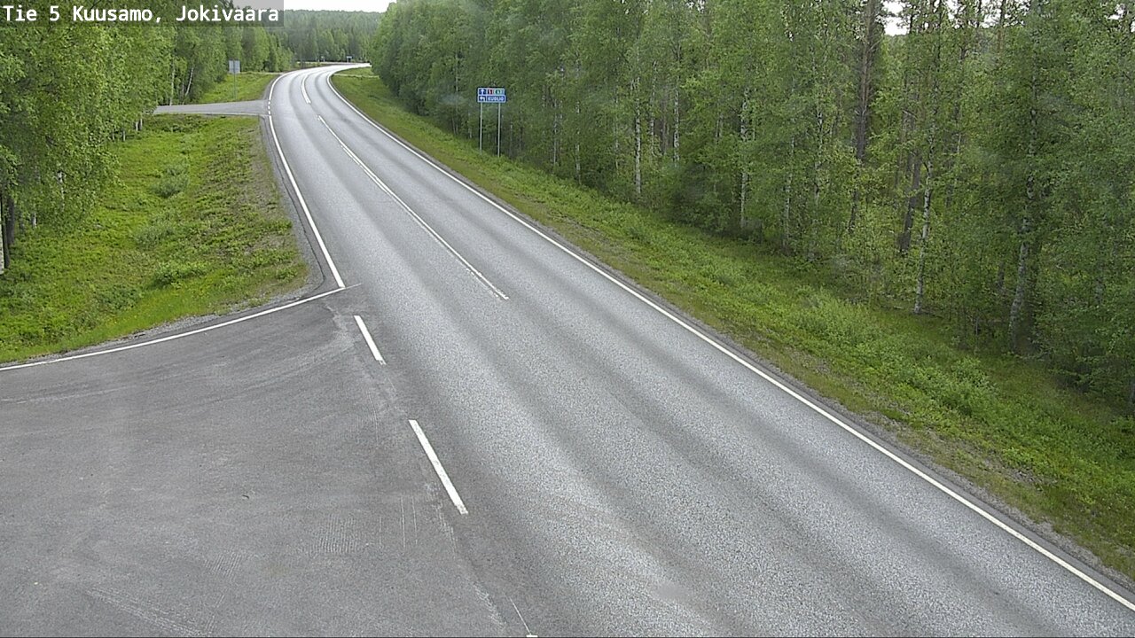 Kelikamerat Kuva Tie 5 Kuusamo, Jokivaara, Kuusamo, Pohjois-Pohjanmaa