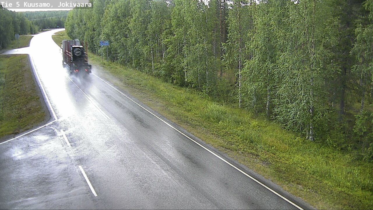 Kelikamerat Kuva Tie 5 Kuusamo, Jokivaara, Kuusamo, Pohjois-Pohjanmaa