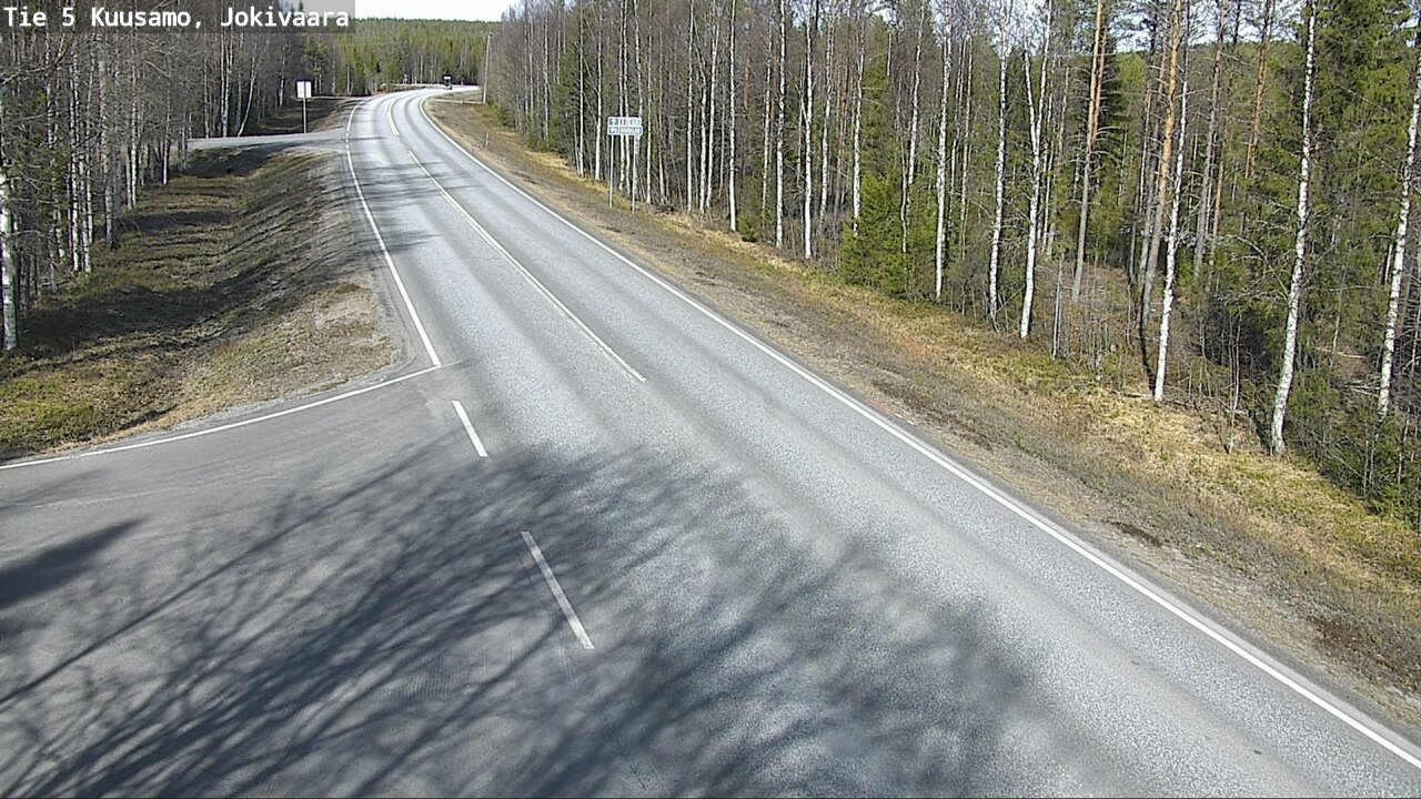 Kelikamerat Kuva Tie 5 Kuusamo, Jokivaara, Kuusamo, Pohjois-Pohjanmaa