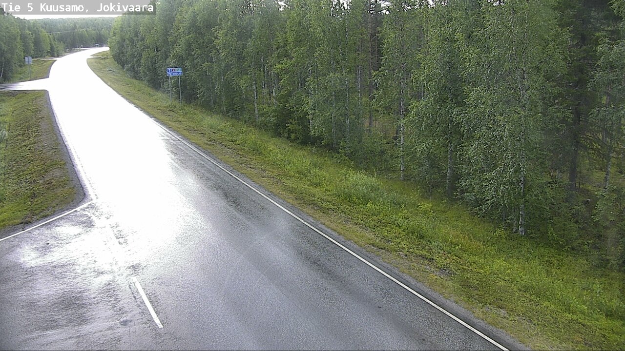 Kelikamerat Kuva Tie 5 Kuusamo, Jokivaara, Kuusamo, Pohjois-Pohjanmaa