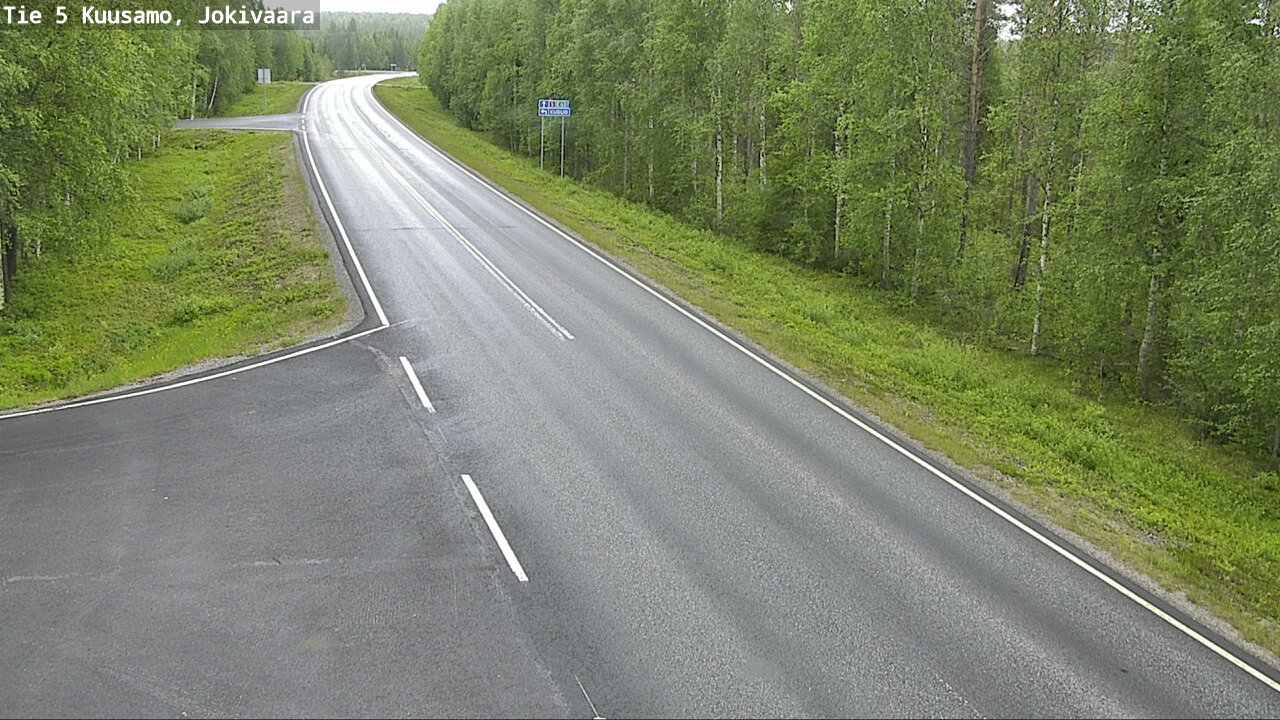 Kelikamerat Kuva Tie 5 Kuusamo, Jokivaara, Kuusamo, Pohjois-Pohjanmaa