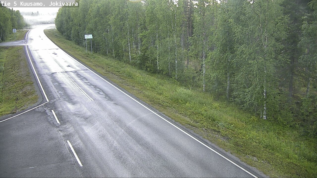 Kelikamerat Kuva Tie 5 Kuusamo, Jokivaara, Kuusamo, Pohjois-Pohjanmaa
