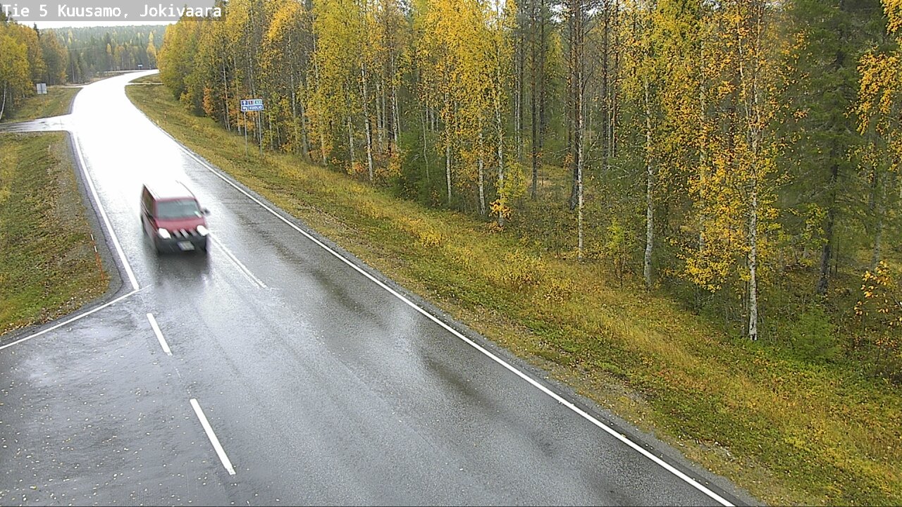 Kelikamerat Kuva Tie 5 Kuusamo, Jokivaara, Kuusamo, Pohjois-Pohjanmaa