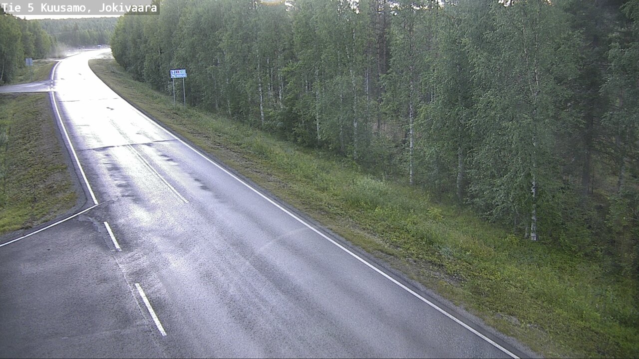 Kelikamerat Kuva Tie 5 Kuusamo, Jokivaara, Kuusamo, Pohjois-Pohjanmaa