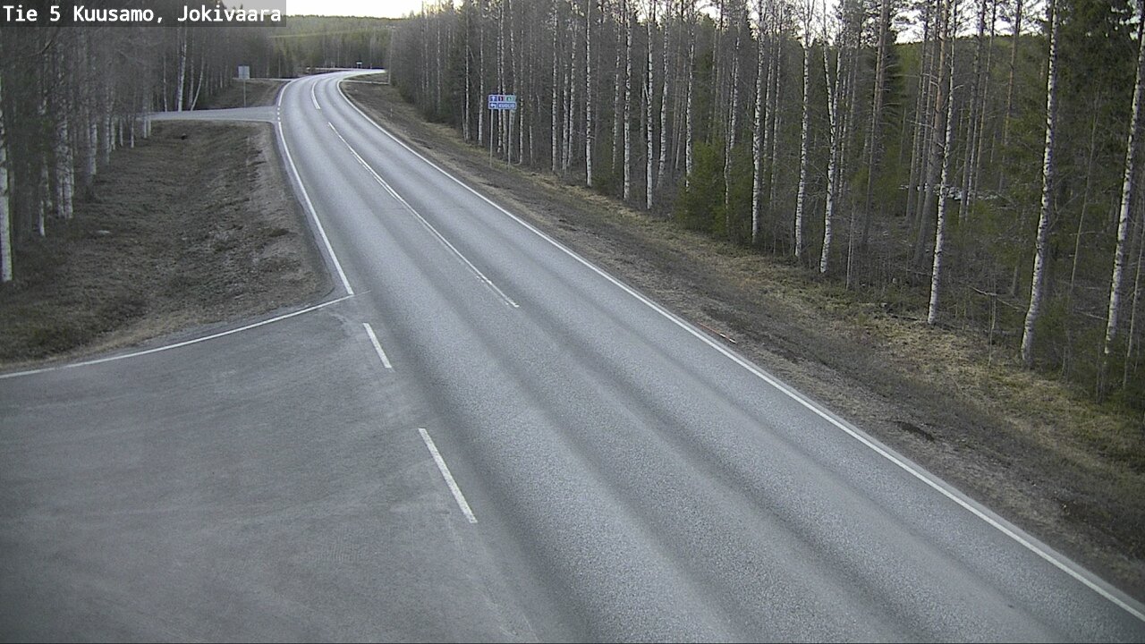 Kelikamerat Kuva Tie 5 Kuusamo, Jokivaara, Kuusamo, Pohjois-Pohjanmaa