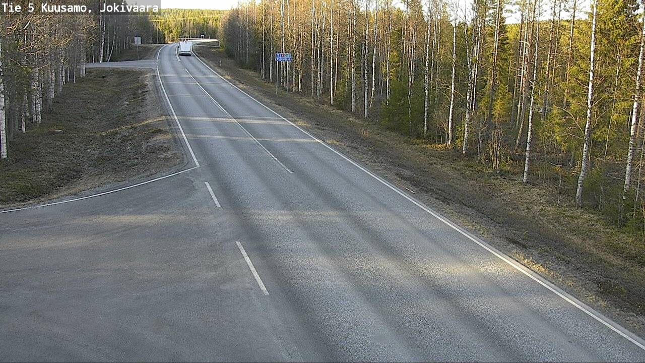 Kelikamerat Kuva Tie 5 Kuusamo, Jokivaara, Kuusamo, Pohjois-Pohjanmaa
