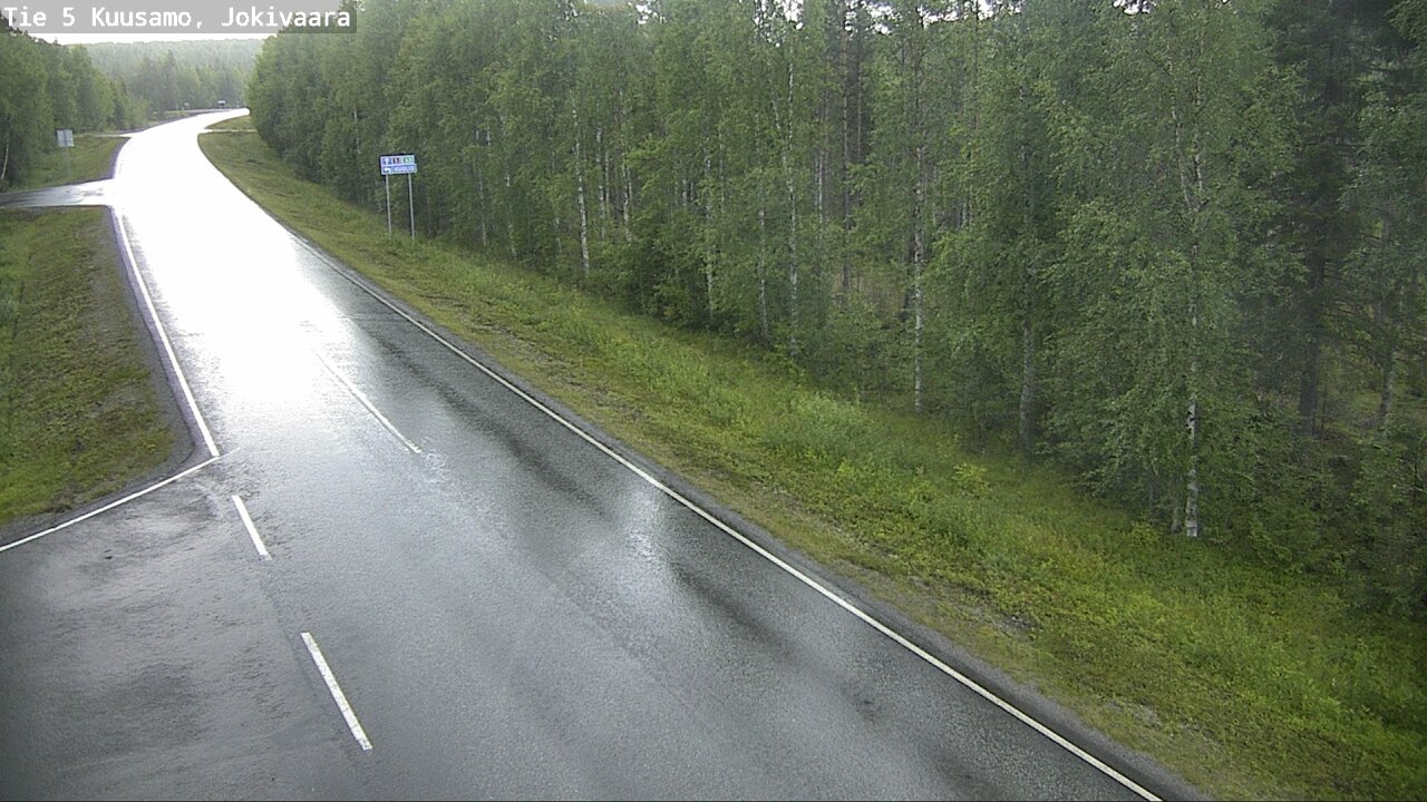 Kelikamerat Kuva Tie 5 Kuusamo, Jokivaara, Kuusamo, Pohjois-Pohjanmaa