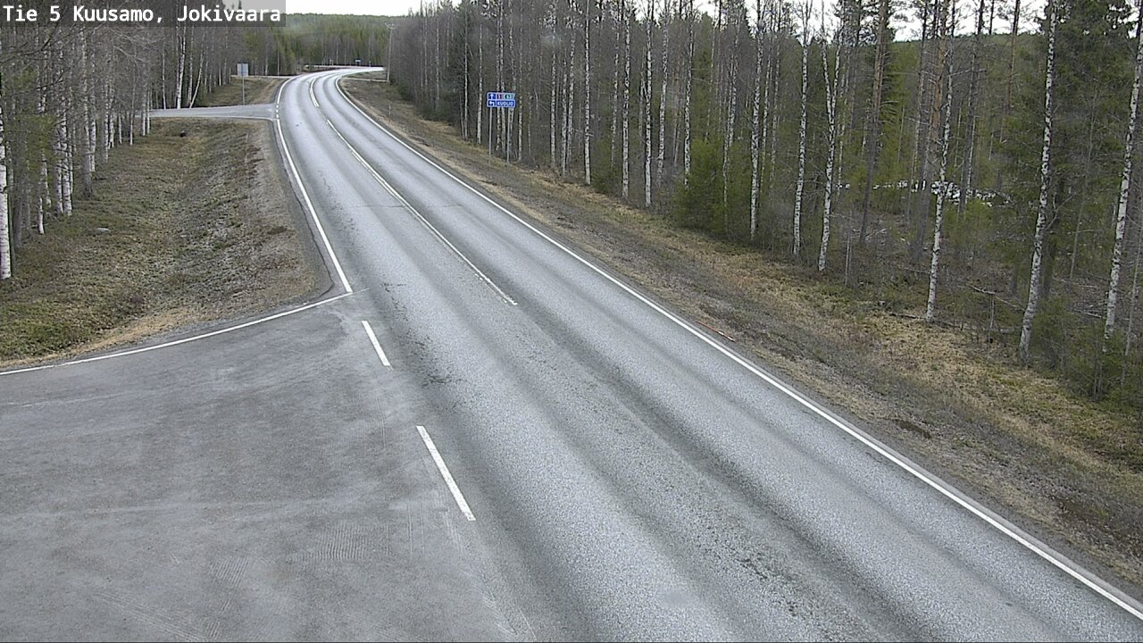 Kelikamerat Kuva Tie 5 Kuusamo, Jokivaara, Kuusamo, Pohjois-Pohjanmaa