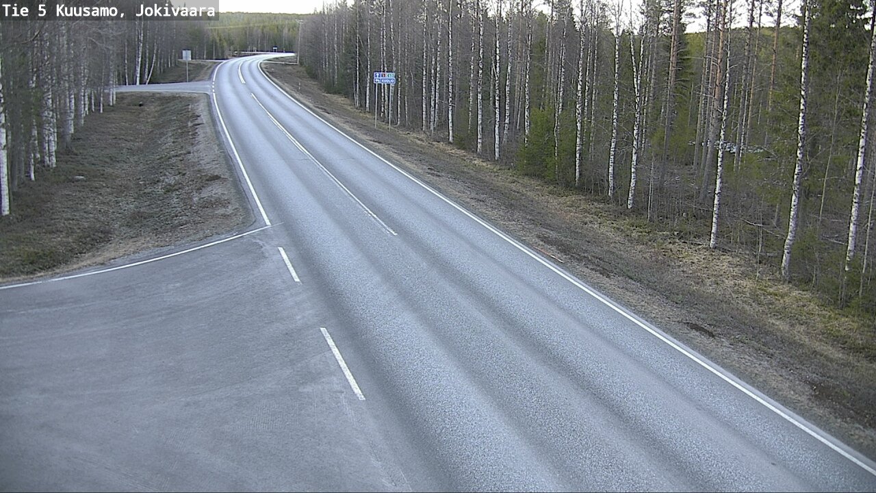 Kelikamerat Kuva Tie 5 Kuusamo, Jokivaara, Kuusamo, Pohjois-Pohjanmaa