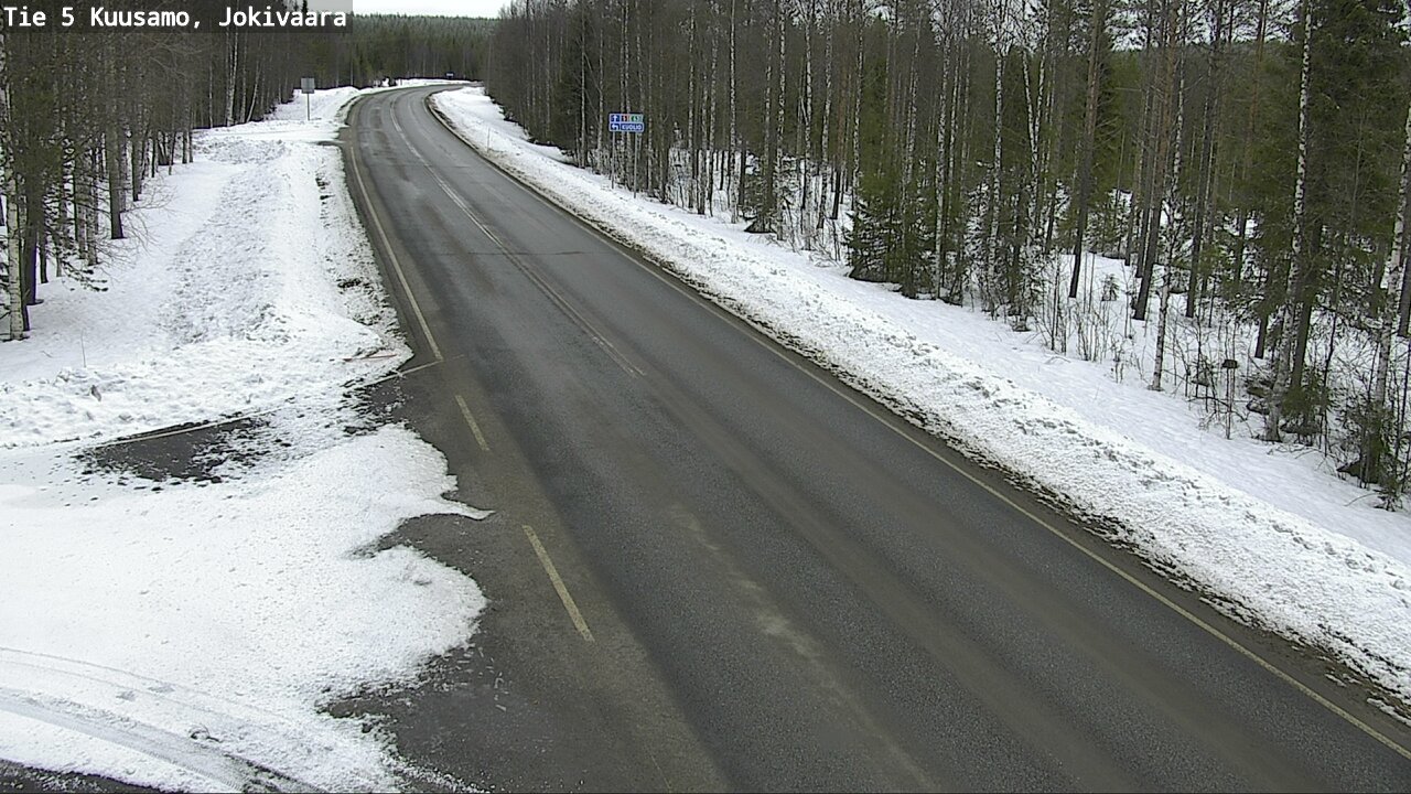 Kelikamerat Kuva Tie 5 Kuusamo, Jokivaara, Kuusamo, Pohjois-Pohjanmaa