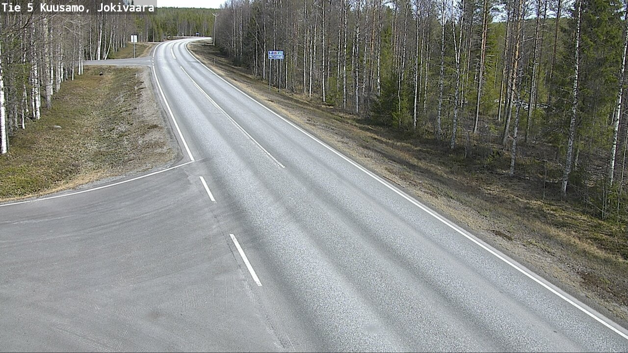 Kelikamerat Kuva Tie 5 Kuusamo, Jokivaara, Kuusamo, Pohjois-Pohjanmaa