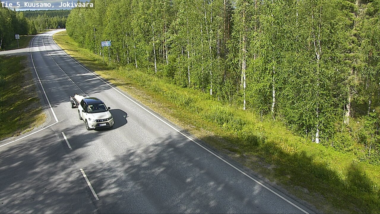 Kelikamerat Kuva Tie 5 Kuusamo, Jokivaara, Kuusamo, Pohjois-Pohjanmaa