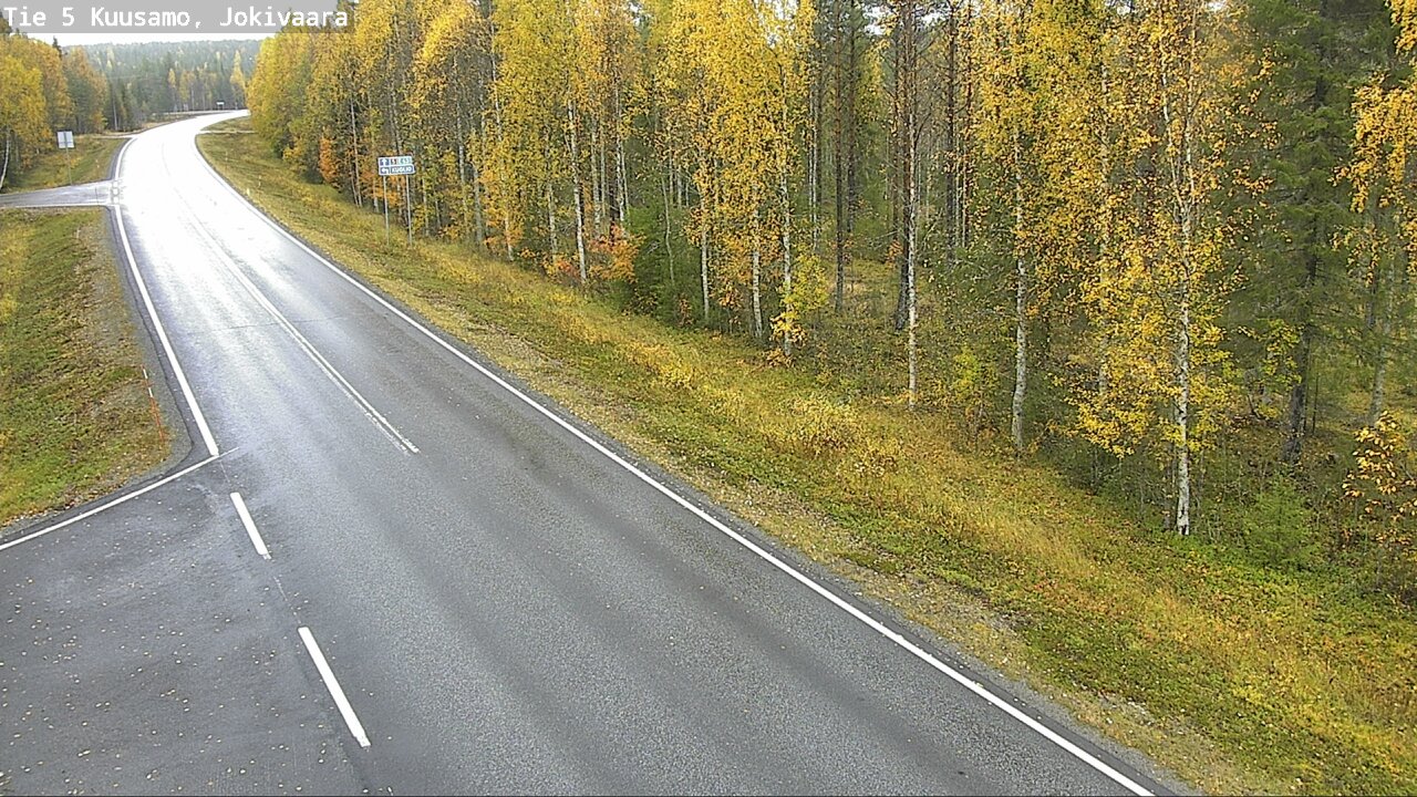 Kelikamerat Kuva Tie 5 Kuusamo, Jokivaara, Kuusamo, Pohjois-Pohjanmaa