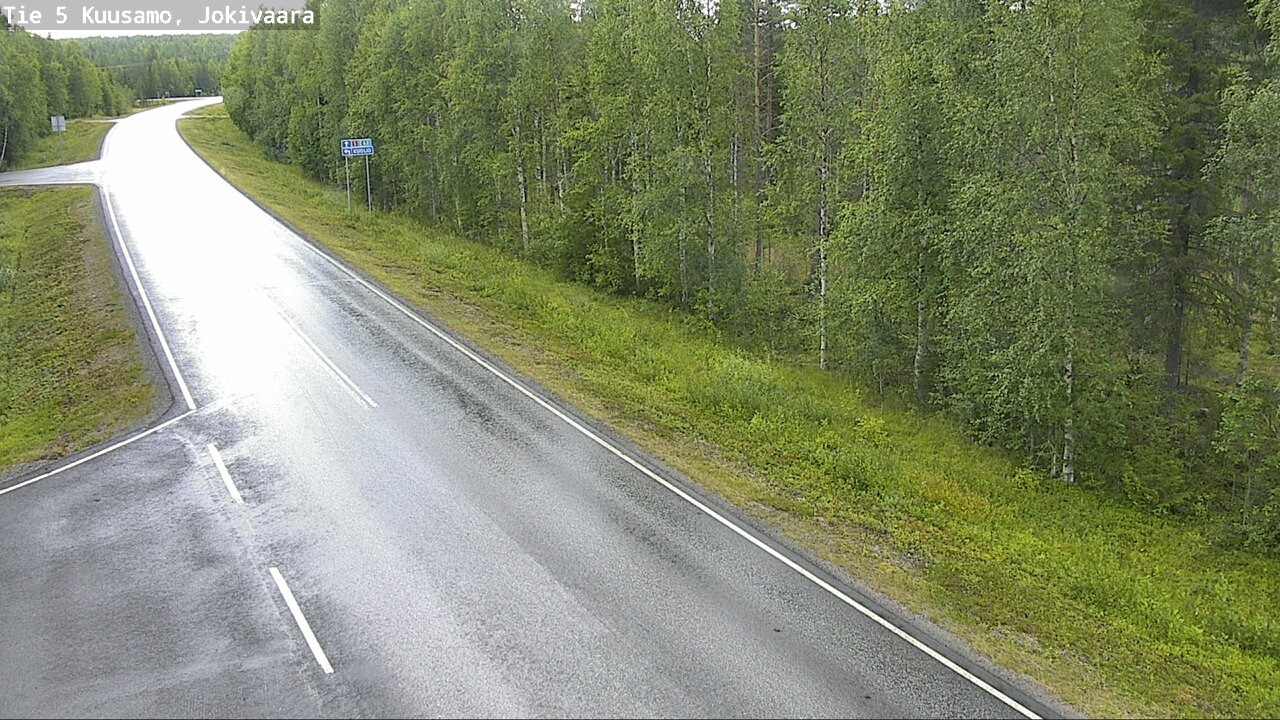 Kelikamerat Kuva Tie 5 Kuusamo, Jokivaara, Kuusamo, Pohjois-Pohjanmaa