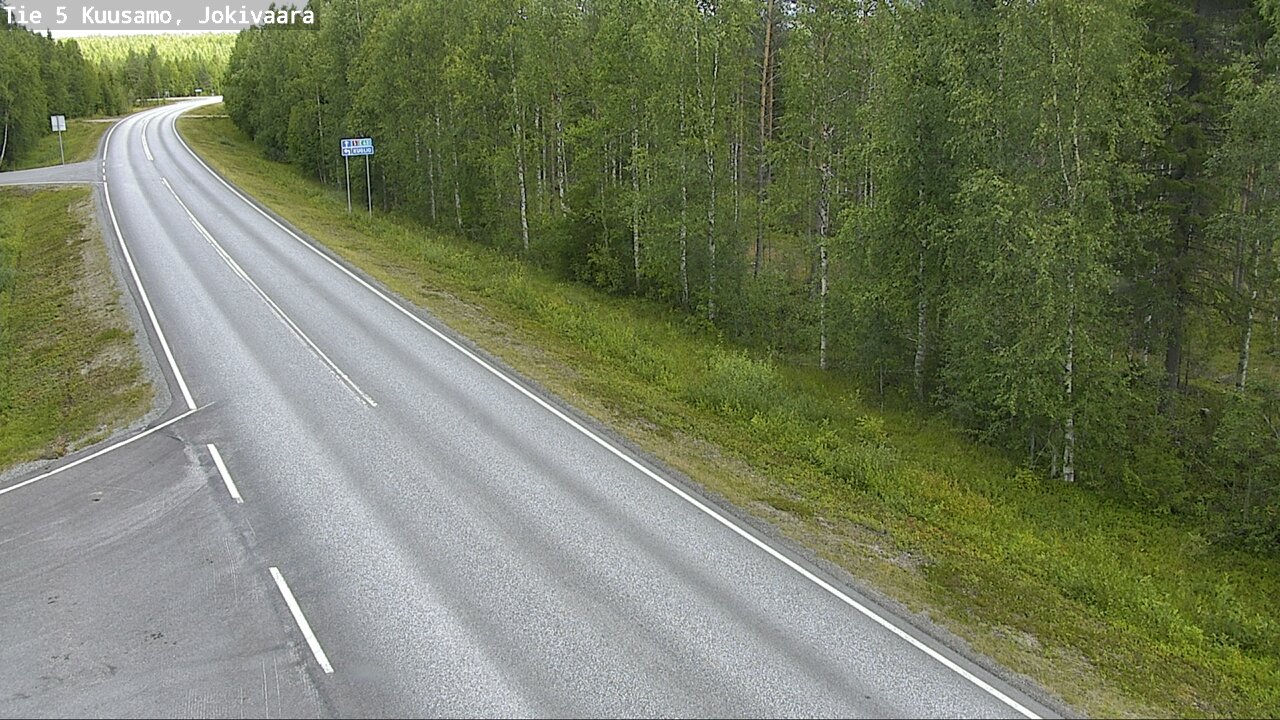 Kelikamerat Kuva Tie 5 Kuusamo, Jokivaara, Kuusamo, Pohjois-Pohjanmaa