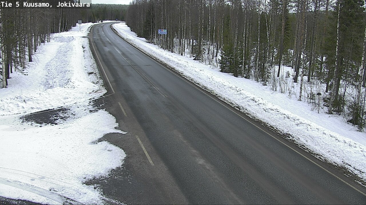 Kelikamerat Kuva Tie 5 Kuusamo, Jokivaara, Kuusamo, Pohjois-Pohjanmaa