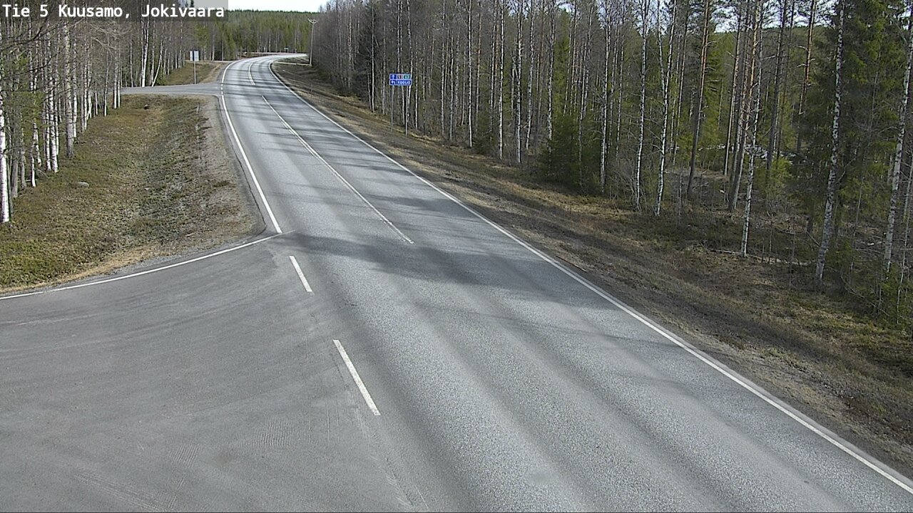 Kelikamerat Kuva Tie 5 Kuusamo, Jokivaara, Kuusamo, Pohjois-Pohjanmaa
