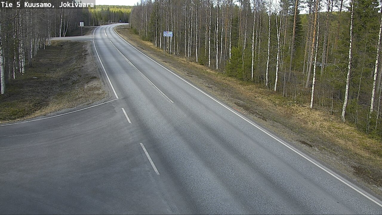 Kelikamerat Kuva Tie 5 Kuusamo, Jokivaara, Kuusamo, Pohjois-Pohjanmaa
