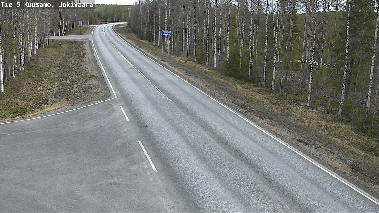 Kelikamerat Kuva Tie 5 Kuusamo, Jokivaara, Kuusamo, Pohjois-Pohjanmaa