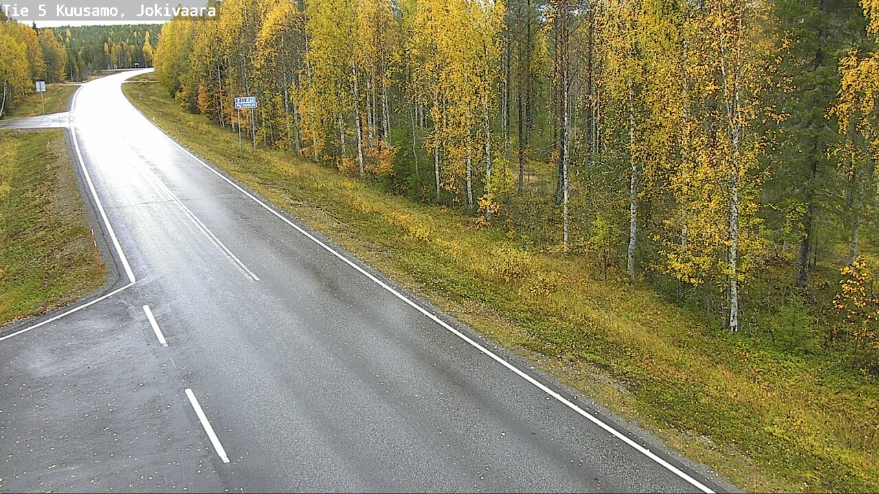 Kelikamerat Kuva Tie 5 Kuusamo, Jokivaara, Kuusamo, Pohjois-Pohjanmaa