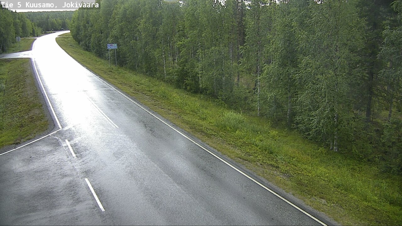 Kelikamerat Kuva Tie 5 Kuusamo, Jokivaara, Kuusamo, Pohjois-Pohjanmaa