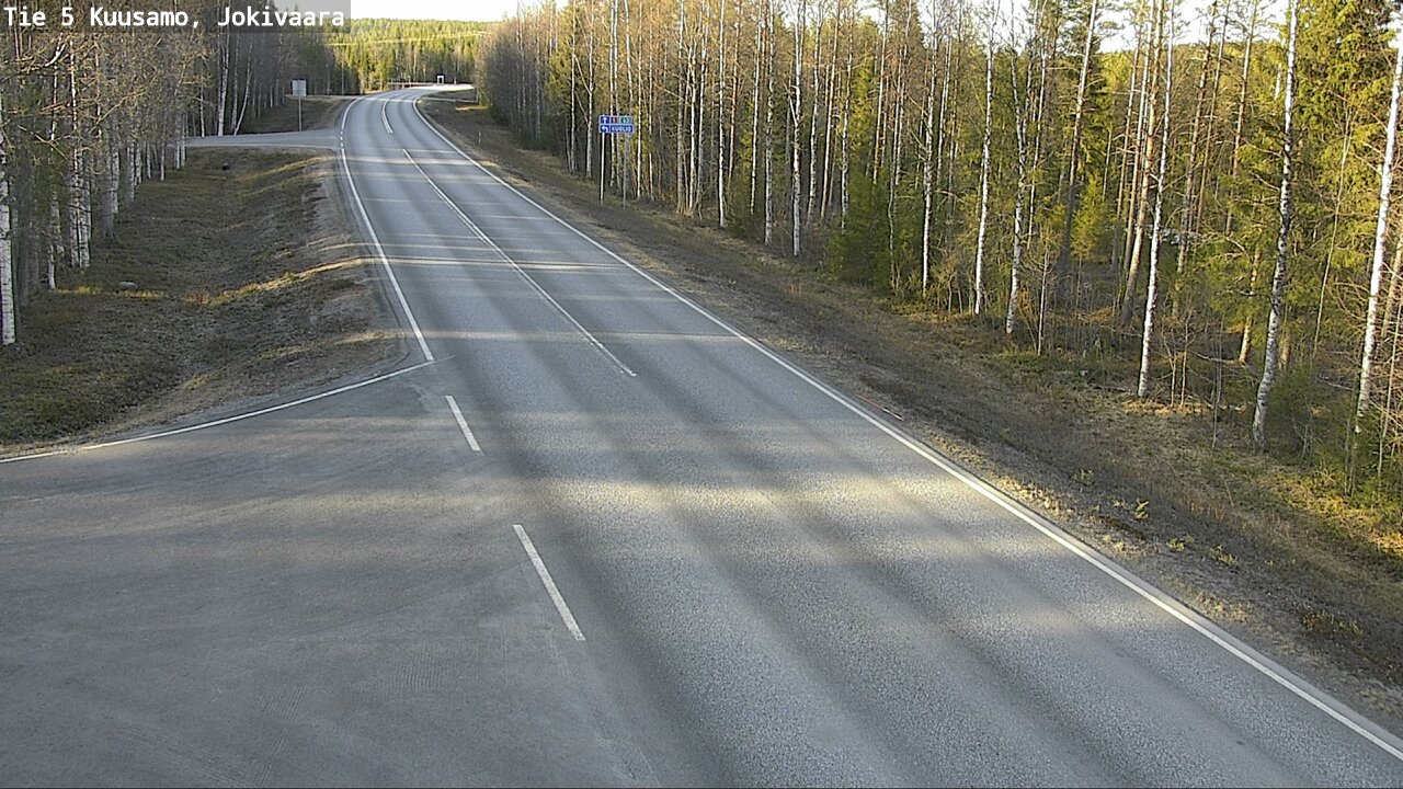Kelikamerat Kuva Tie 5 Kuusamo, Jokivaara, Kuusamo, Pohjois-Pohjanmaa