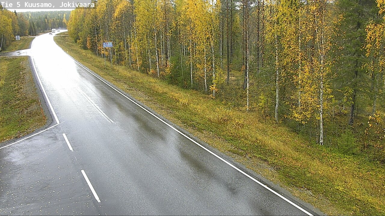 Kelikamerat Kuva Tie 5 Kuusamo, Jokivaara, Kuusamo, Pohjois-Pohjanmaa