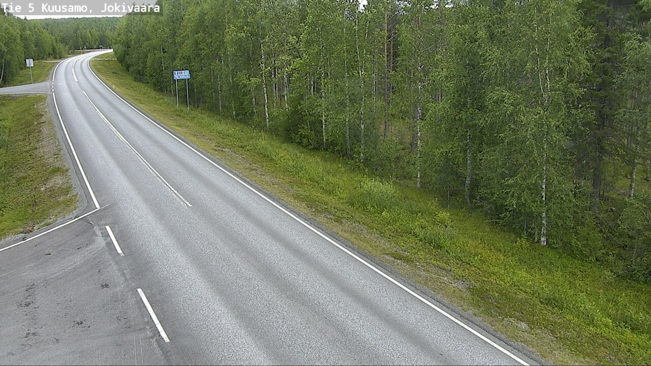 Kelikamerat Kuva Tie 5 Kuusamo, Jokivaara, Kuusamo, Pohjois-Pohjanmaa