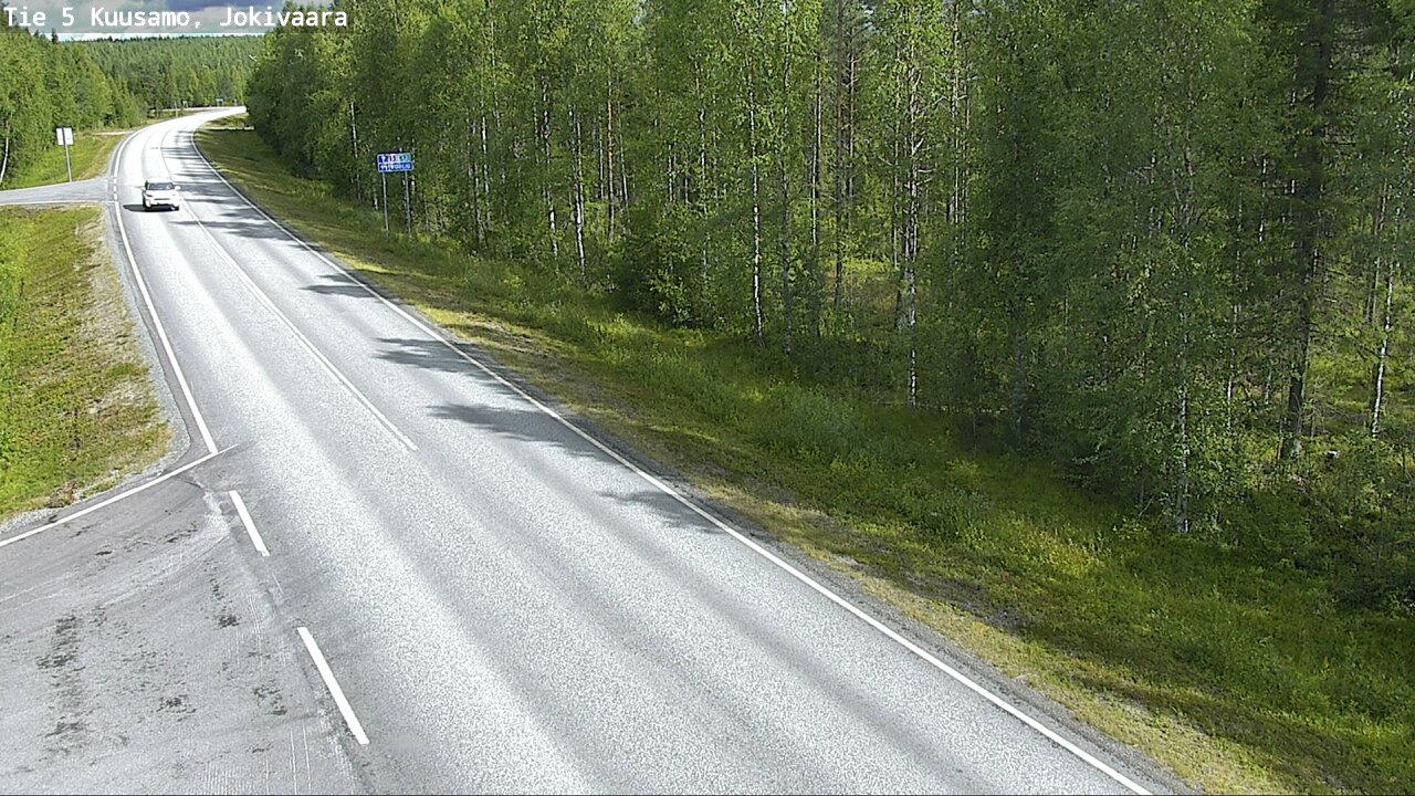 Kelikamerat Kuva Tie 5 Kuusamo, Jokivaara, Kuusamo, Pohjois-Pohjanmaa