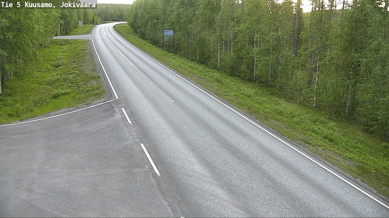 Kelikamerat Kuva Tie 5 Kuusamo, Jokivaara, Kuusamo, Pohjois-Pohjanmaa
