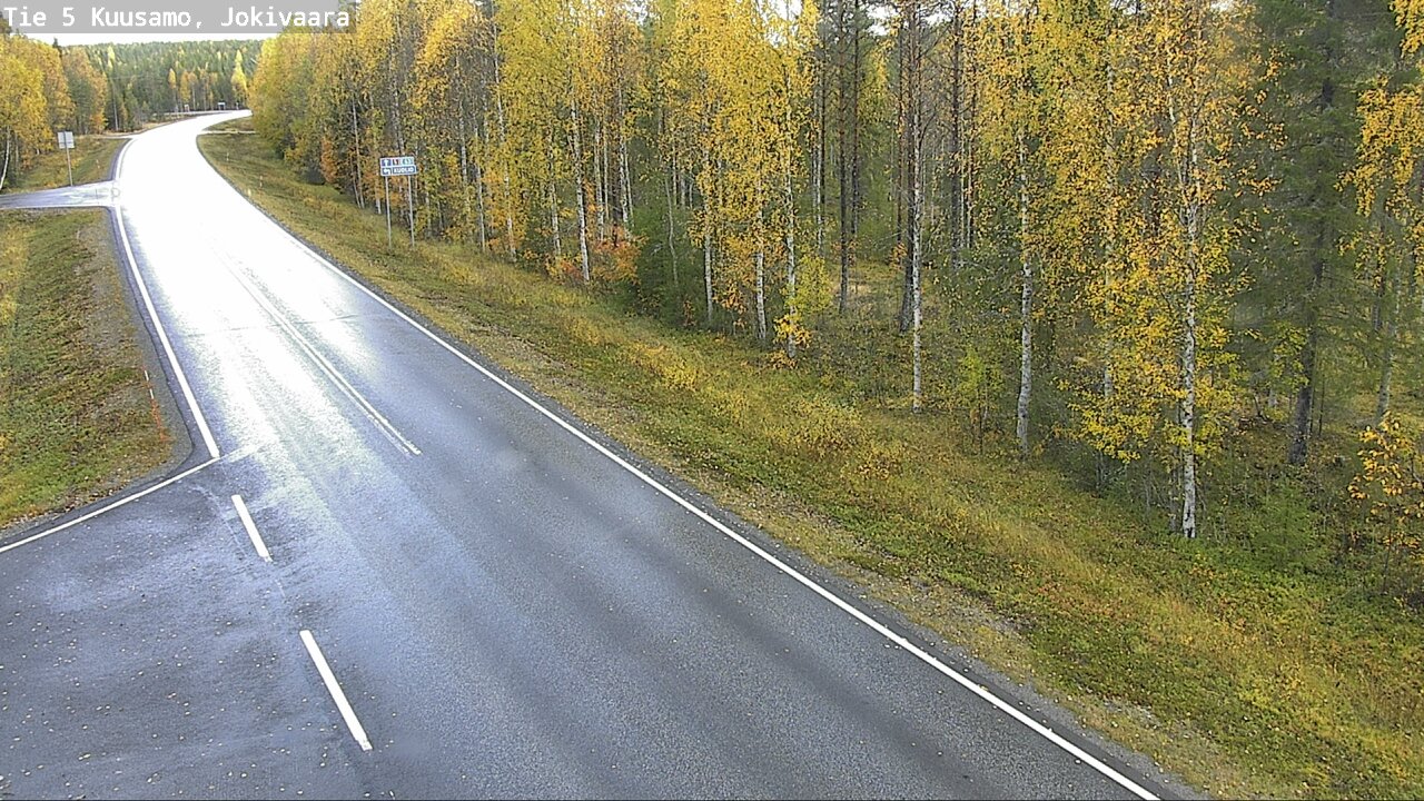 Kelikamerat Kuva Tie 5 Kuusamo, Jokivaara, Kuusamo, Pohjois-Pohjanmaa