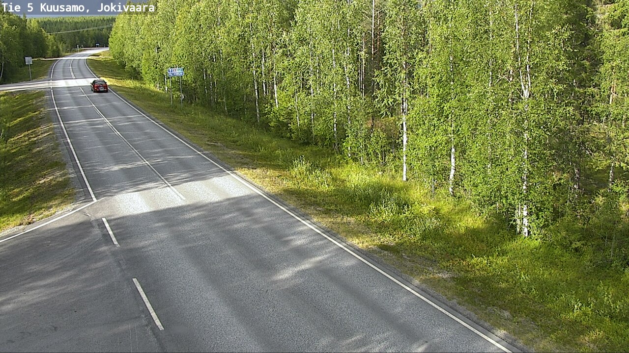 Kelikamerat Kuva Tie 5 Kuusamo, Jokivaara, Kuusamo, Pohjois-Pohjanmaa