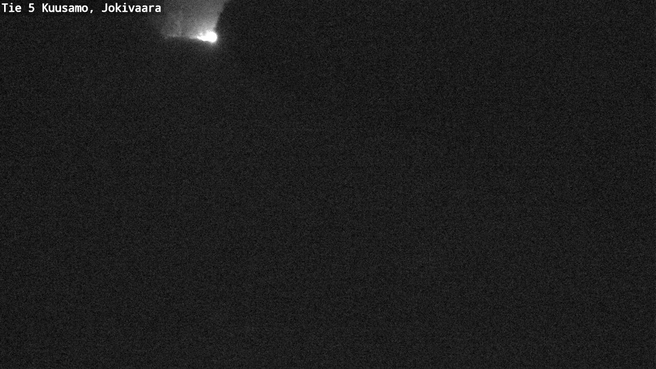 Weather Camera Image Väg 5 Kuusamo, Jokivaara, Kuusamo, Pohjois-Pohjanmaa