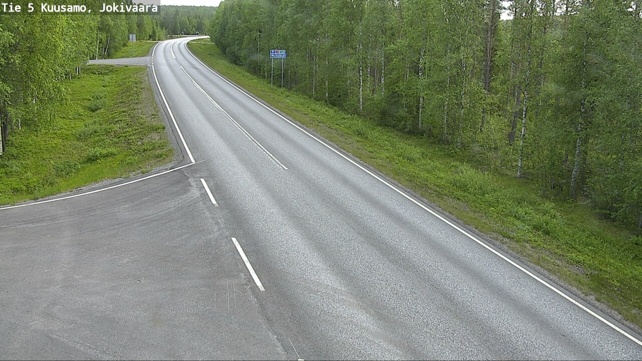 Kelikamerat Kuva Tie 5 Kuusamo, Jokivaara, Kuusamo, Pohjois-Pohjanmaa
