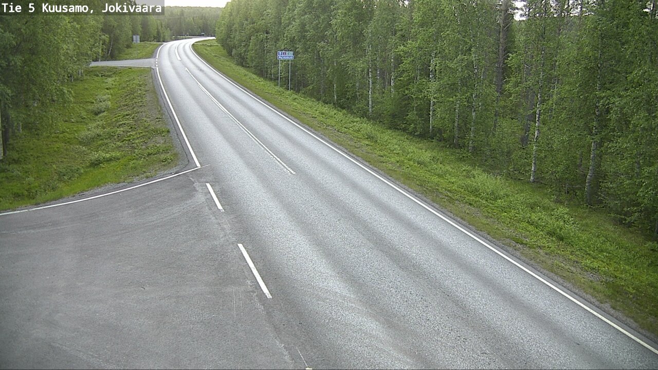 Kelikamerat Kuva Tie 5 Kuusamo, Jokivaara, Kuusamo, Pohjois-Pohjanmaa
