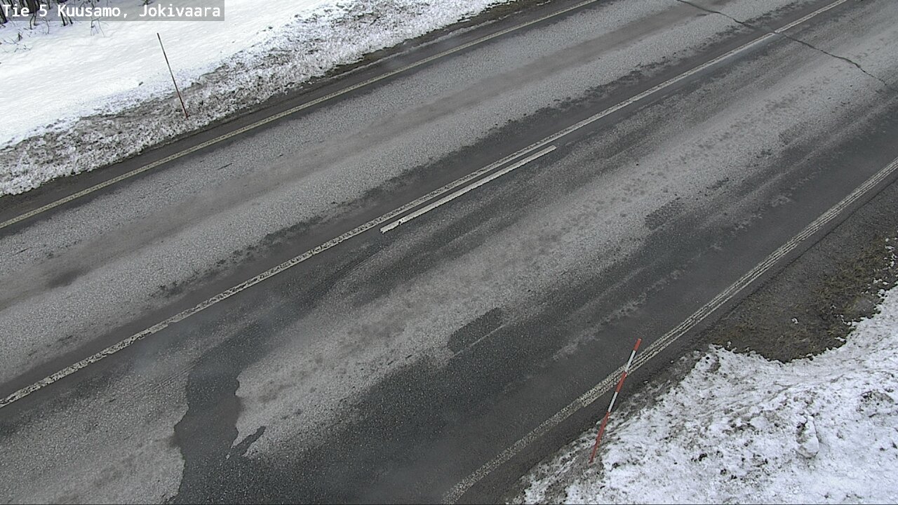 Weather Camera Image Road 5 Kuusamo, Jokivaara, Kuusamo, Pohjois-Pohjanmaa