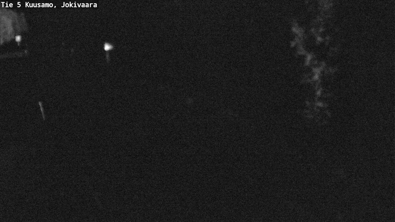 Weather Camera Image Road 5 Kuusamo, Jokivaara, Kuusamo, Pohjois-Pohjanmaa