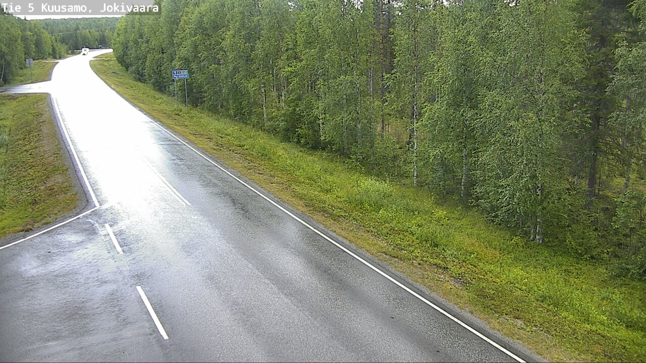 Kelikamerat Kuva Tie 5 Kuusamo, Jokivaara, Kuusamo, Pohjois-Pohjanmaa