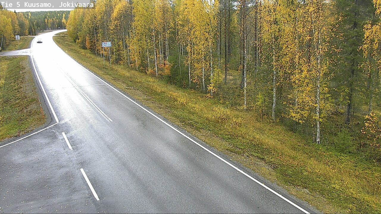 Kelikamerat Kuva Tie 5 Kuusamo, Jokivaara, Kuusamo, Pohjois-Pohjanmaa