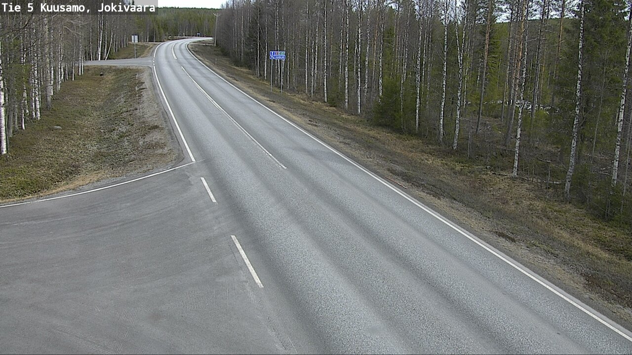 Kelikamerat Kuva Tie 5 Kuusamo, Jokivaara, Kuusamo, Pohjois-Pohjanmaa