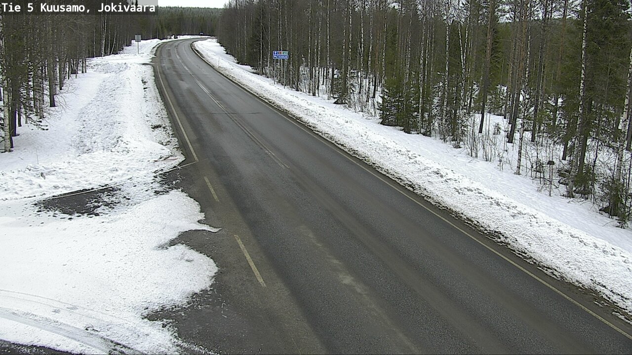 Kelikamerat Kuva Tie 5 Kuusamo, Jokivaara, Kuusamo, Pohjois-Pohjanmaa