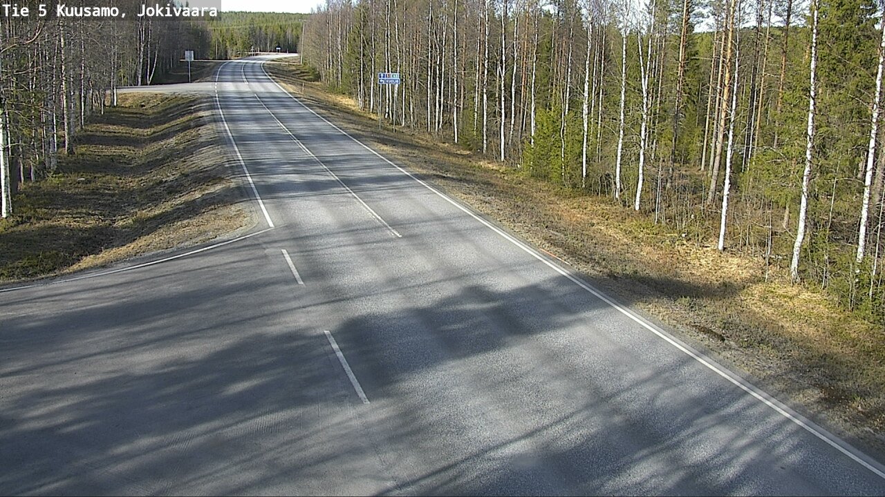 Kelikamerat Kuva Tie 5 Kuusamo, Jokivaara, Kuusamo, Pohjois-Pohjanmaa